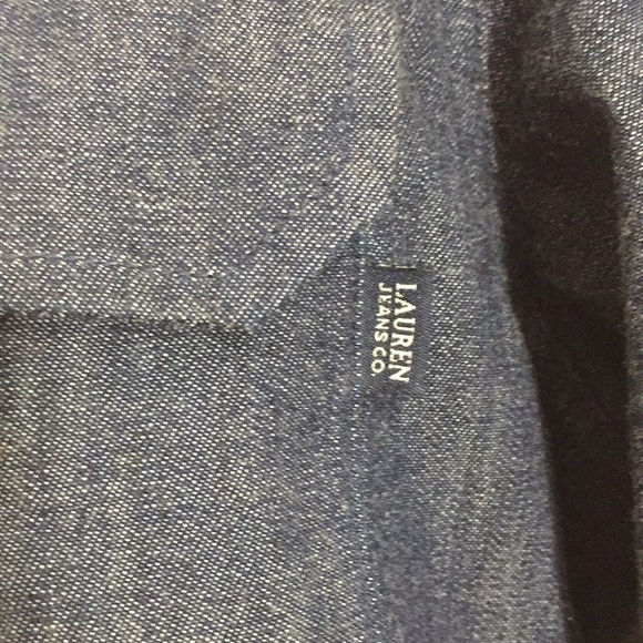 Ralph Lauren Jeans Co. Button Down Jeans Shirt Top - Picture 9 of 12